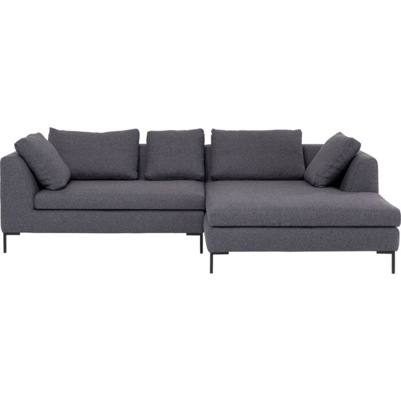 Corner Sofa Gianni Dolce Dark Grey Right